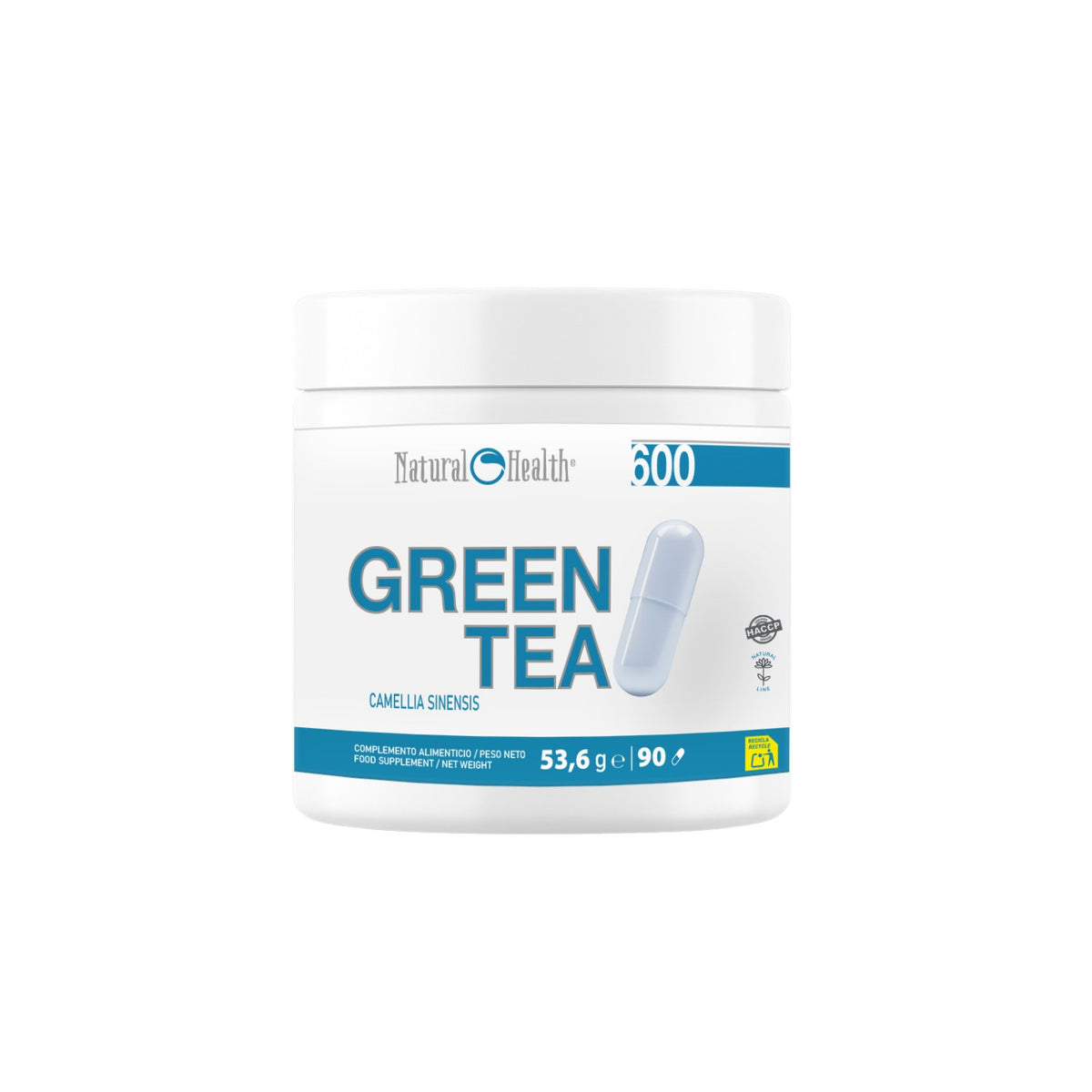 GREEN TEA | TE VERDE | 90 CAP de Natural Health - fotografía principal