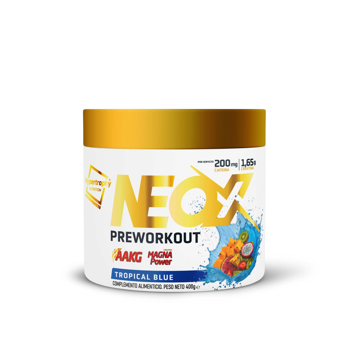 NEOX PRE WORKOUT 400g de Hypertrophy Nutrition - fotografía principal