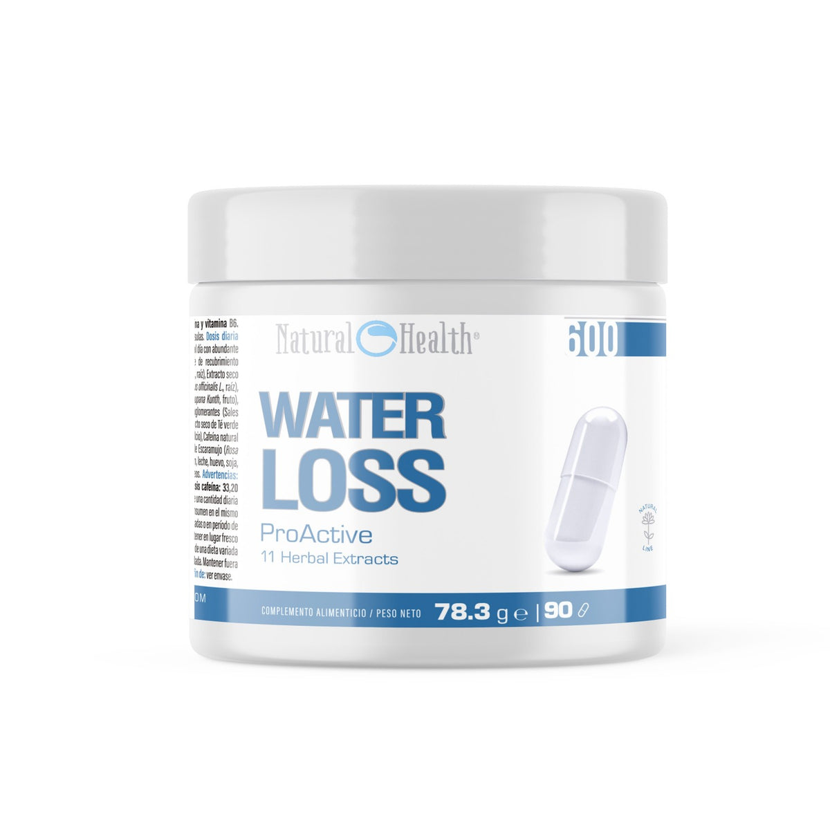 WATER LOSS | DIURETICO | 90 cap de Natural Health - fotografía principal