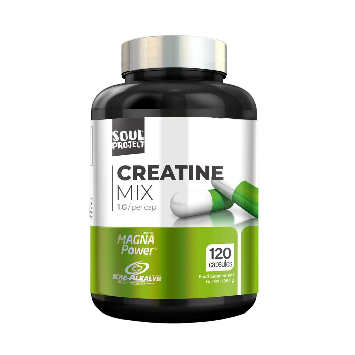 CREATINE MIX 120 CAP. de Soul Project - fotografía principal