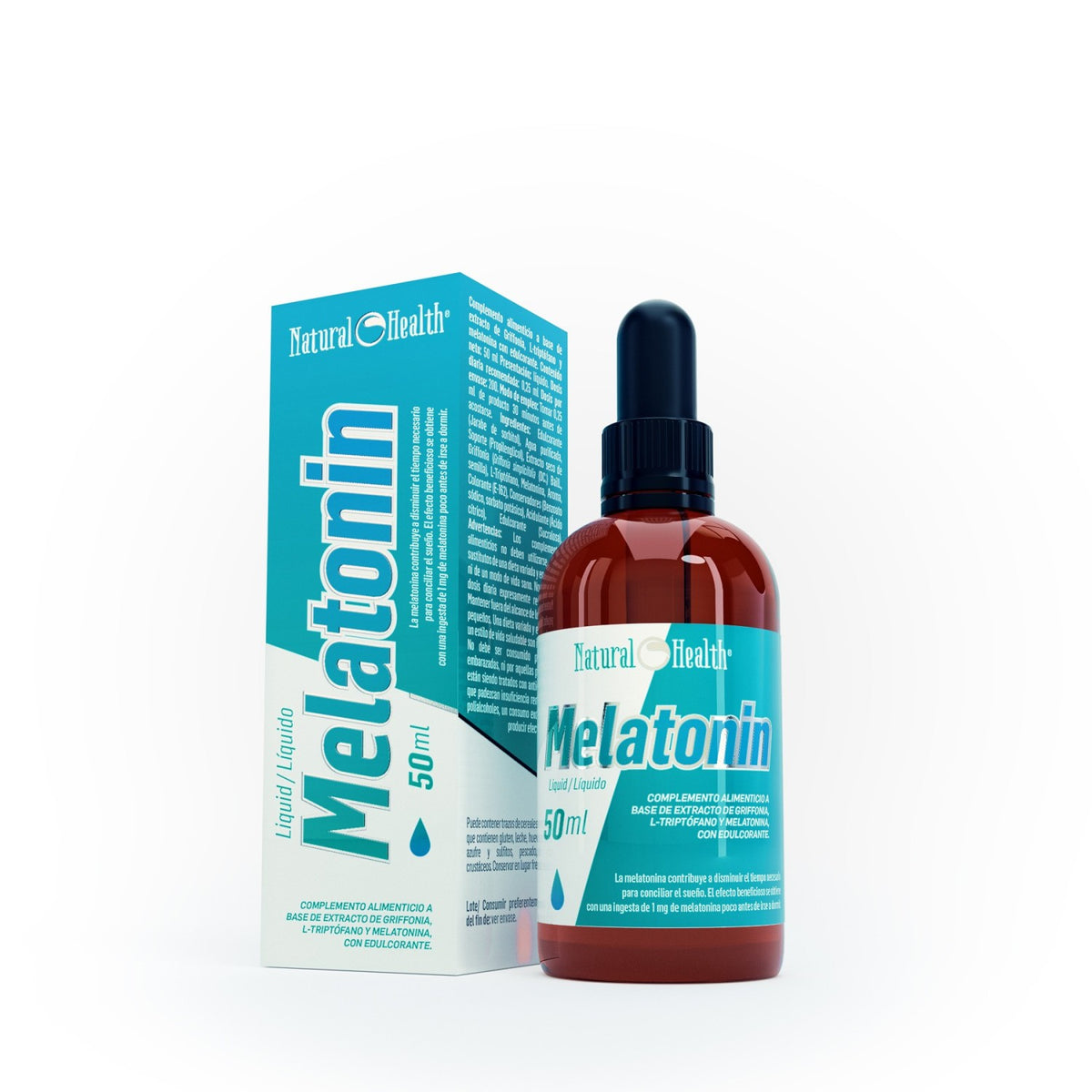 MELATONIN LIQUID | MELATONINA | 50 ML de Natural Health - fotografía principal