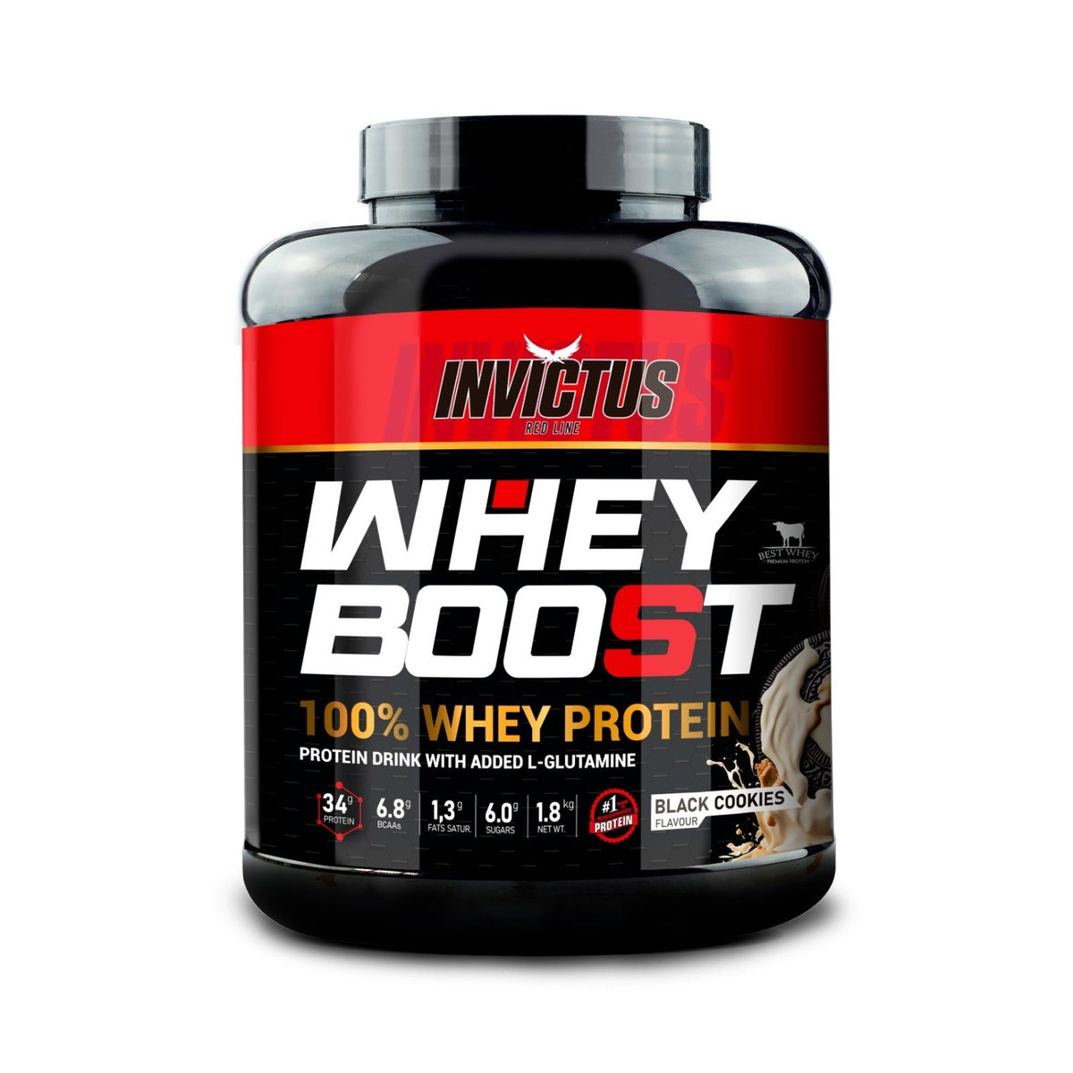 WHEY BOOST 1.8KG INVICTUS RED LINE de Invictus Redline - fotografía principal